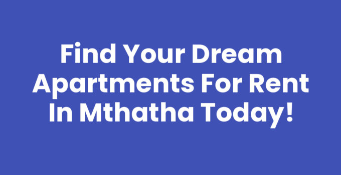 Apartments For Rent In Mthatha showcasing various properties