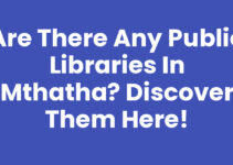 Are There Any Public Libraries In Mthatha? Discover Them Here!