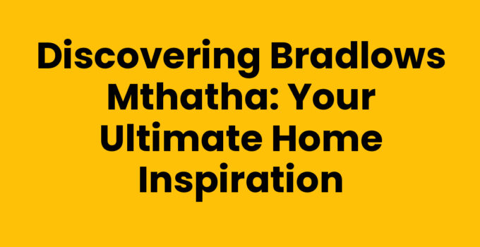 Stylish furniture options available at Bradlows Mthatha