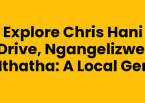 Explore Chris Hani Drive, Ngangelizwe, Mthatha: A Local Gem