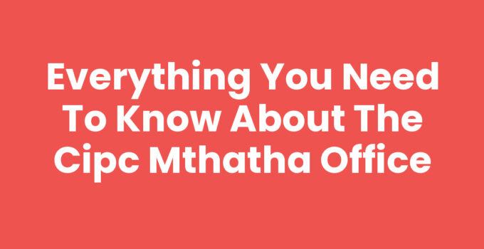 Cipc Mthatha Office providing business registration services