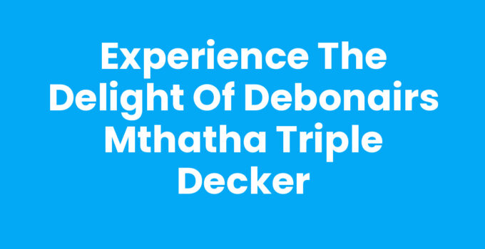 Delicious Debonairs Mthatha Triple Decker pizza stacked with toppings
