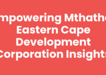 Empowering Mthatha: Eastern Cape Development Corporation Insights