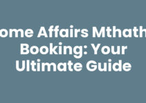 Home Affairs Mthatha Booking: Your Ultimate Guide