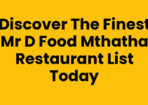 Discover the Finest Mr D Food Mthatha Restaurant List Today