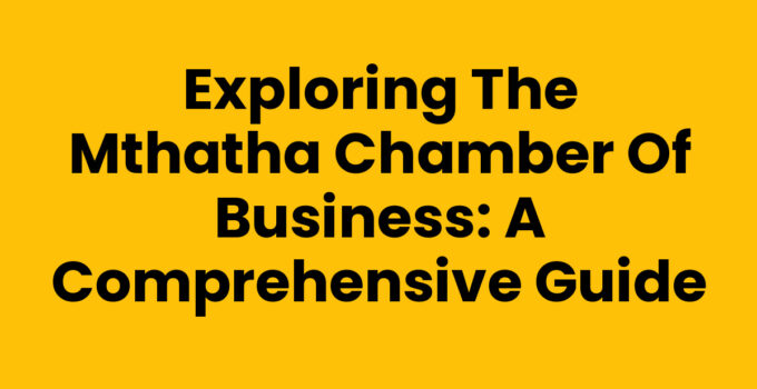Mthatha Chamber Of Business networking event with local entrepreneurs