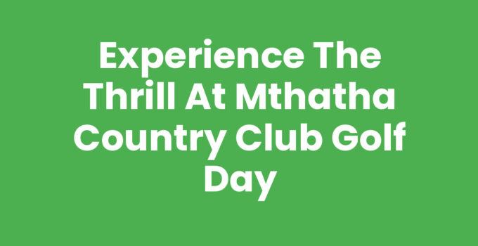 Participants enjoying the Mthatha Country Club Golf Day