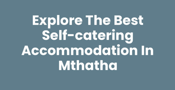 Self-catering Accommodation In Mthatha showcasing a cozy kitchen and living area.