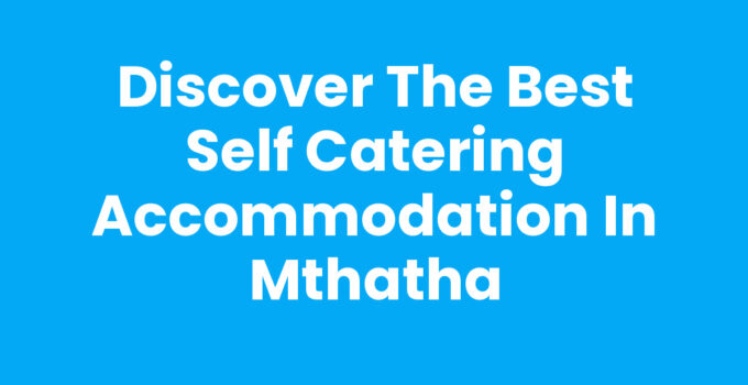 Self Catering Accommodation In Mthatha - A cozy kitchen scene