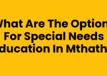 What Are The Options For Special Needs Education In Mthatha
