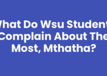What Do Wsu Students Complain About The Most, Mthatha?