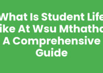 What Is Student Life Like At Wsu Mthatha: A Comprehensive Guide