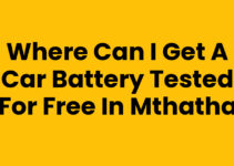 Where Can I Get A Car Battery Tested For Free In Mthatha