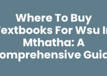 Where To Buy Textbooks For Wsu In Mthatha: A Comprehensive Guide