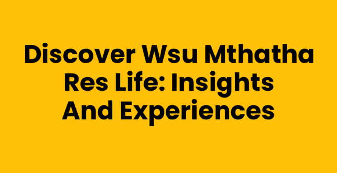 Wsu Mthatha Res Life experience with students engaging in activities