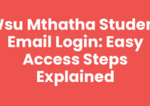 Wsu Mthatha Student Email Login: Easy Access Steps Explained