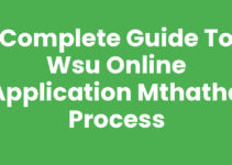 Complete Guide to Wsu Online Application Mthatha Process